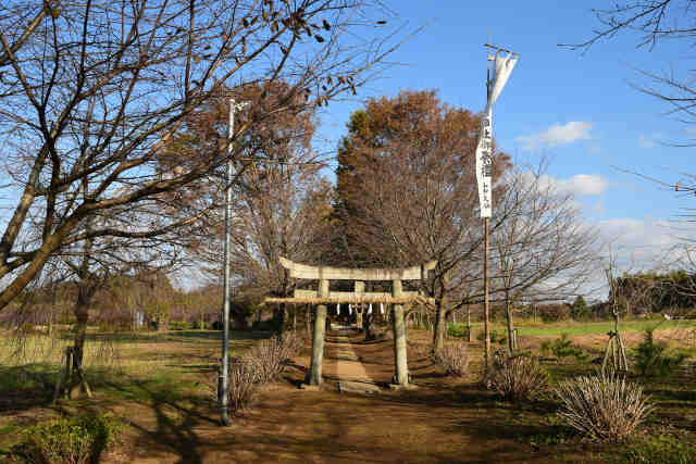福田鹿島神社鳥居
