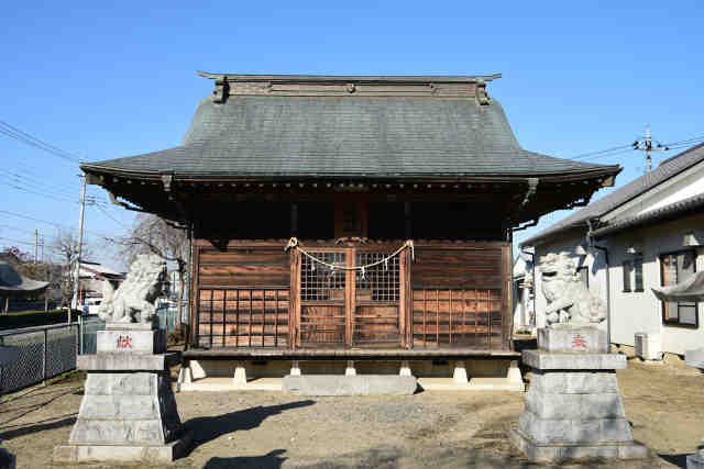 八幡神社中舘拝殿