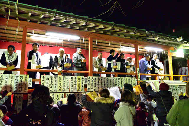 水海道八幡神社節分祭