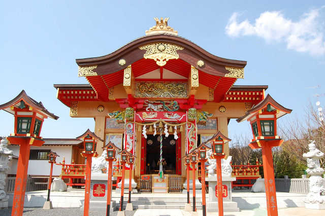 加波山神社真壁拝殿