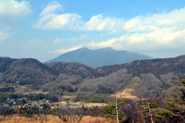 山口（２）からの筑波山