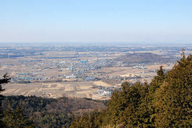 宝篋山からの眺望