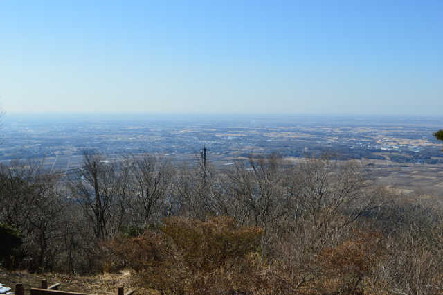 宝篋山から南西側の眺望
