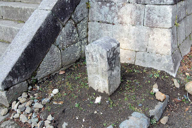 筑波町道路元標