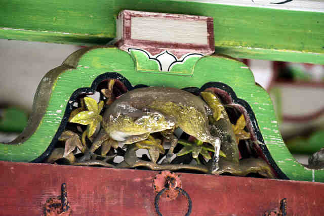 春日神社蟇股中