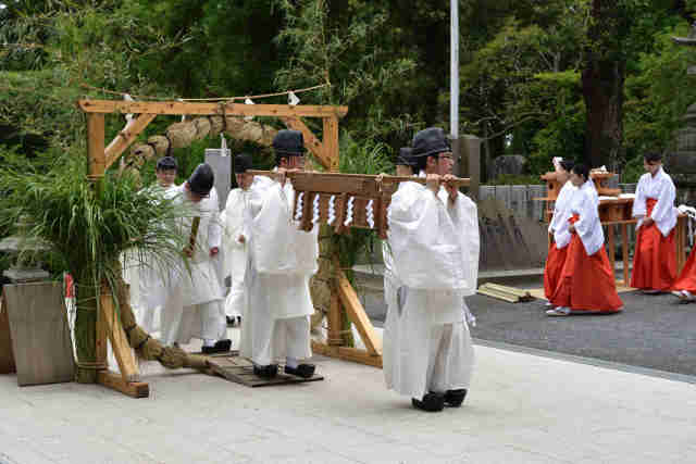 夏越大祓輪くぐり