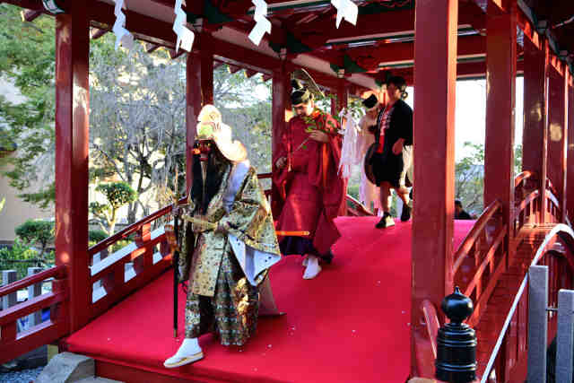 神橋渡染猿田彦