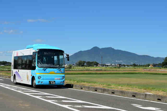 つくバスと筑波山
