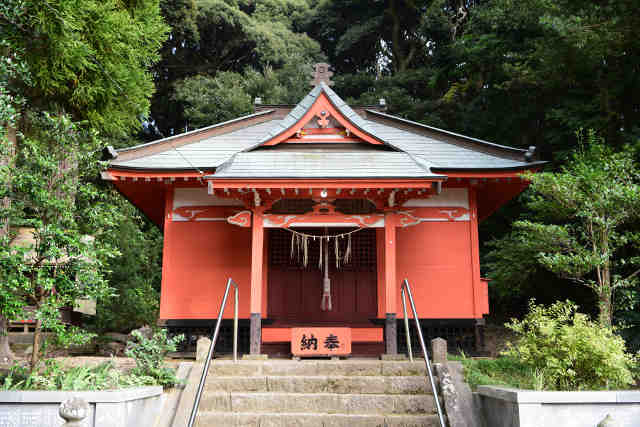 熊野神社島並拝殿
