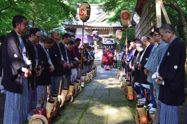 真壁祇園祭神社神事