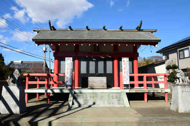 高道祖神社拝殿