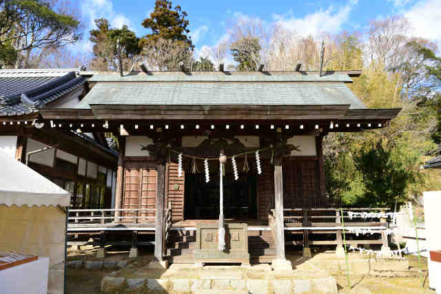 青麻神社拝殿