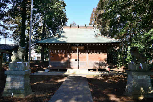 鷲神社田村町拝殿