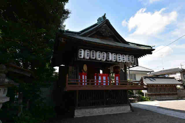 健田須賀神社神楽殿